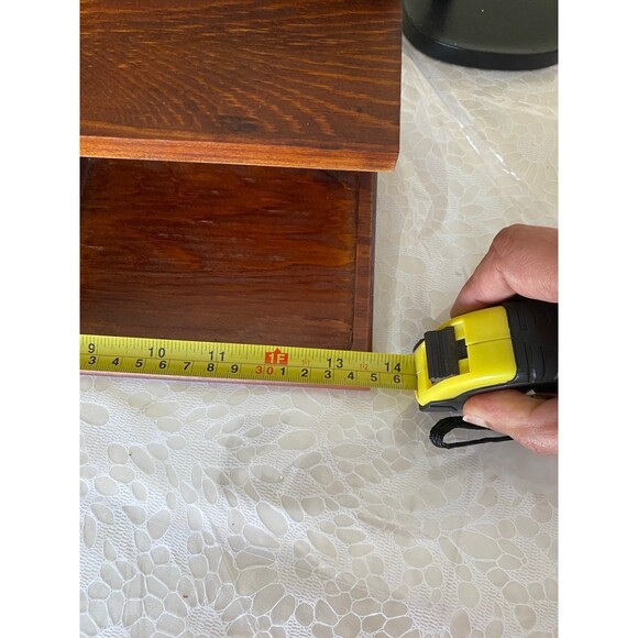 Wood Phone Storge & Organization 2 Phones Wireless Charging Docking Station NWOT - Picture 4 of 12